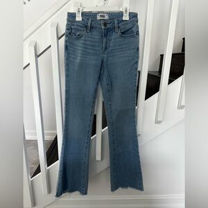 Paige denim sky line boot cut jeans.